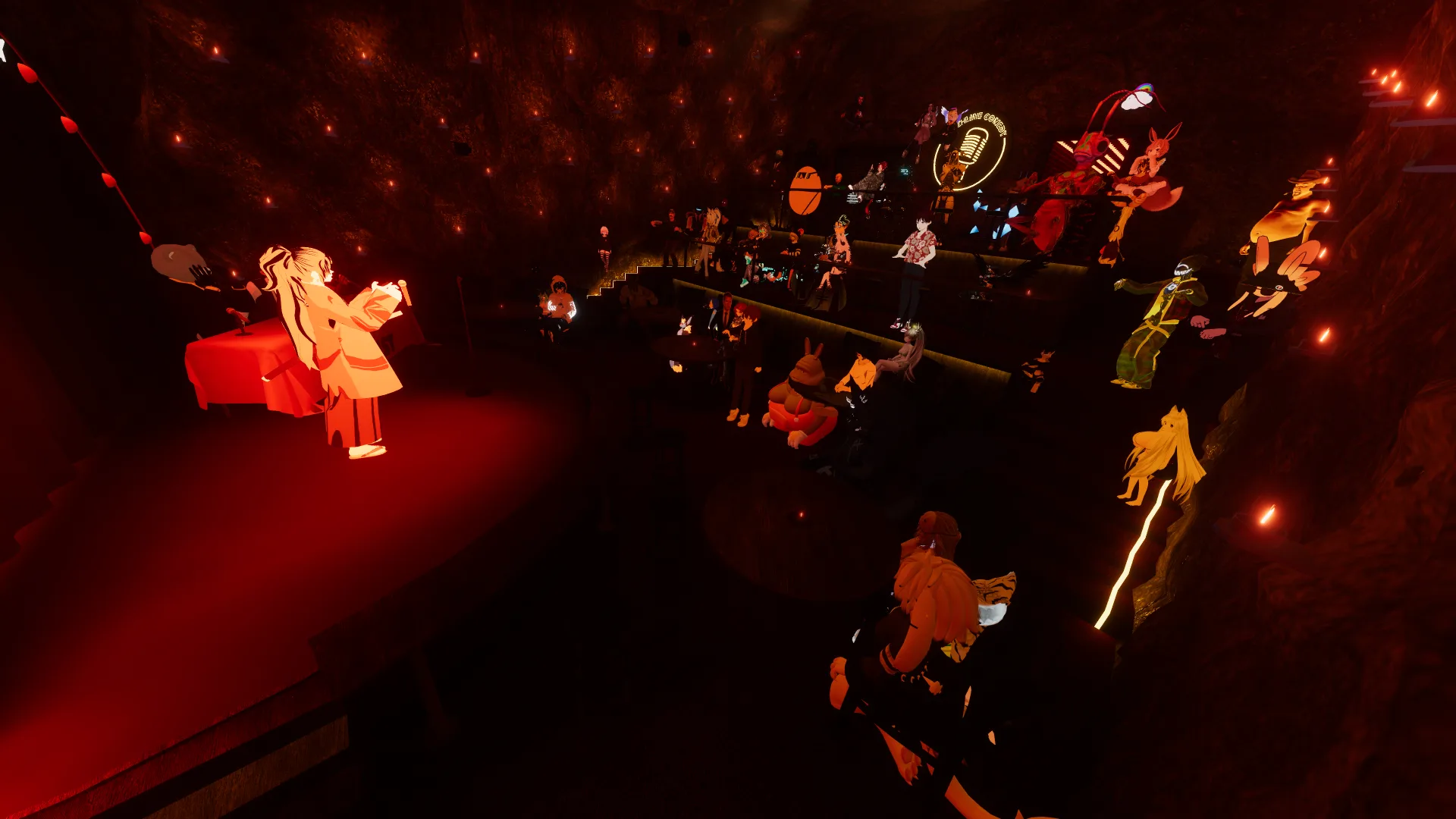 Punchline Comedy show in VRChat